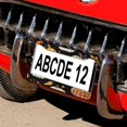 thumbnail image 5 of License Plate Frame Pumpkins And Acorns with Polka Dots License Plate Frame License Plate Shield Frame 2 Pcs Set Thanksgiving Pumpkin Autumn Aluminum License Plate Cover 12.3" X 6.3", 5 of 6