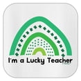 thumbnail image 2 of St Patricks Day Shirt For Women I'm A Lucky Teacher Premium Hoodie Sweatshirt Small White, 2 of 3
