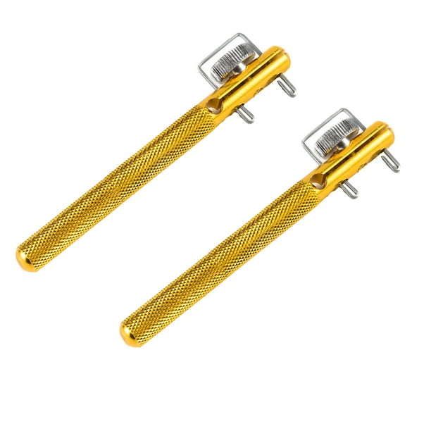 ziyahi 2pcs Metal Fishing Hook Knotter Rustproof Wear-resistant Tie Hooks  Loop Decoupling Remover Carp Fishing Accessory 