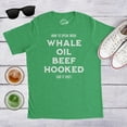 thumbnail image 4 of Mens How to Speak Green Whale Oil Beef Hooked Funny St. Patrick Day Parade Tee Graphic Tees, 4 of 7
