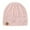 Pink, variant on Puntoco Winter Beanie Hats for Women Wool Cable Knit thermal Fleece Warm Faux Fur Beanies for Cold Weather