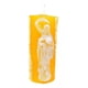 thumbnail image 1 of Velon con incrusacion de la santa muerte amarillo, 1 of 3