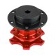 thumbnail image 3 of Kit de adaptador de liberación rápida para buje de volante de coche con tornillos (rojo), 3 of 9
