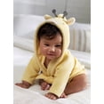 thumbnail image 2 of Gerber Baby Neutral Robe, Yellow Giraffe, 2 of 9