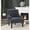 Black, variant on Solid Wood Construction, Nailhead Trim | Enhances Home Decor, Teal Color