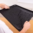 thumbnail image 5 of YOPTOP Dish Rack Dish Drying Stand Dish Drainer Plate Rack Dish rake Kitchen Organizer Dish Drying Rack Countertop Large Antibacterial Kitchen Utensils Dish racks Dish Stand (Black), 5 of 5