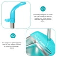 thumbnail image 3 of Raindrops Handle Dustpan with Stainless Steel and Plastic, Lightweight Dustpan for Home Cleaning, 3 of 8