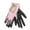 Pink, variant on Qear 3 Pair Pink Gardening Gloves for Women, Textured Latex Rubber Palm Coating, Anti-Slip, Small