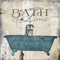 thumbnail image 2 of Grey, Jace 26x26 Gold Ornate Wood Framed with Double Matting Museum Art Print Titled - Bath Time, 2 of 4