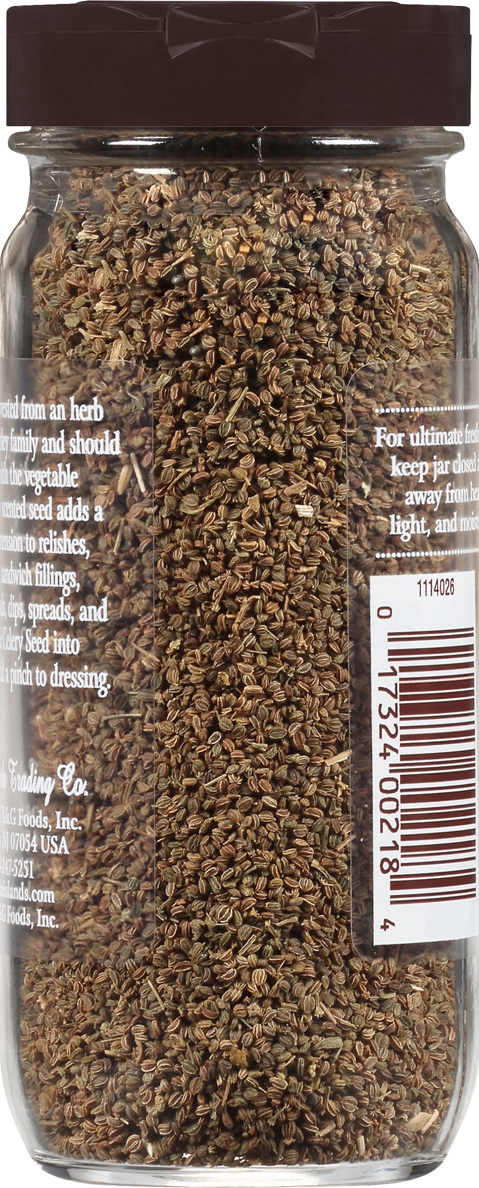 (3 pack) Spice Islands Whole Celery Seed, Kosher, 2.2 oz