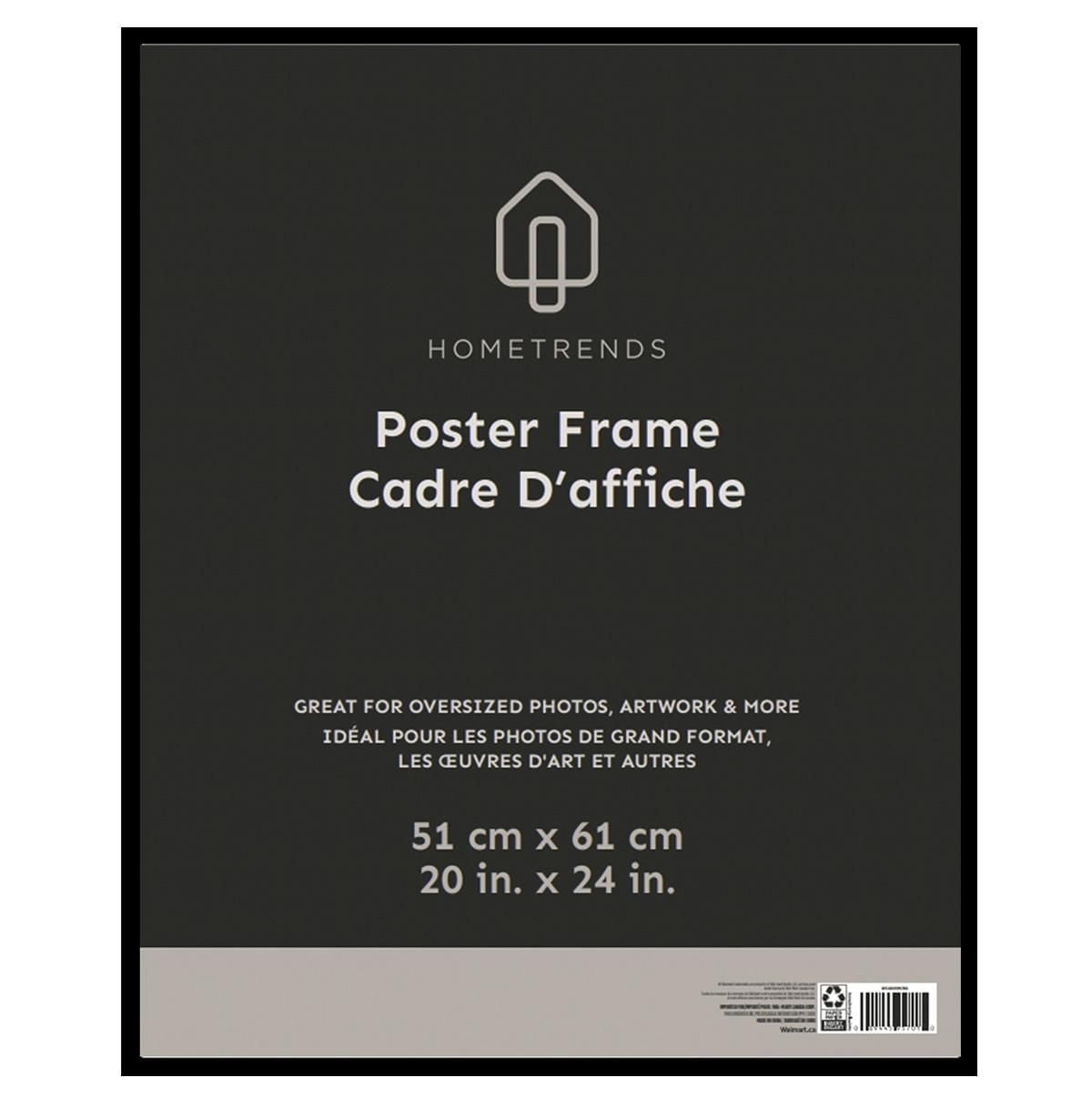 Hometrends Basic Poster Frame 20x24in, Black