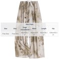 thumbnail image 4 of Yertdoel Pajama Pants Women Fashionable Print Thin Oversized Sleep Bottoms Elastic Waist with Bow Tie Daily Casual Comfy Soft Lounge Trousers, 4 of 6
