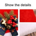 thumbnail image 4 of 5 Pack Santa Hat, Santa Hats for Adults Christmas Hats Plush Red Velvet Santa Hats Bulk for Adults Men Women Kids Christmas Party Favors Holiday Props, 4 of 9