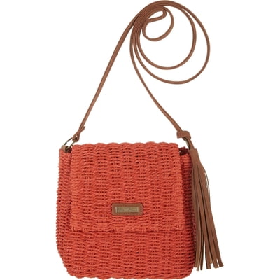 Sun N Sand Flap Front Natural Straw Crossbody Panama | Ubuy