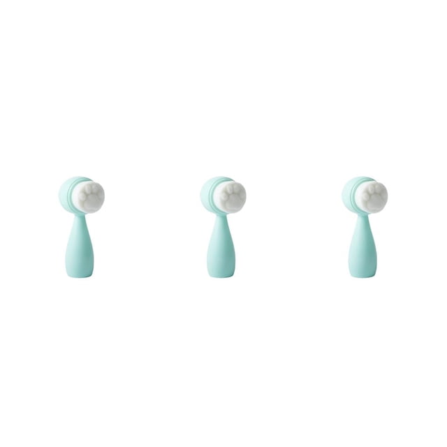 Cepillos de limpieza facial Vogacara Cuidado de la piel Belleza Poros Exfoliantes Verde Type 3