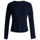 thumbnail image 5 of MHFRRA Camiseta de Manga Larga con Botones para Mujer, Blusa Holgada Informal, Estilo Sexy, Estilo Urbano Marina de Guerra, 5 of 5