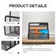 thumbnail image 3 of unbranded Soporte Negro Para Documentos Con 4 Espacios Material Firme Para Oficina O Hogar, 3 of 5