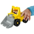 thumbnail image 2 of Fisher-Price Little People Bulldozer Construction Toy & Figure Set for Toddlers, 2 Pieces, 2 of 6