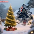 thumbnail image 4 of Stylized Gold Turkey Wind Spinner - Tree-Shaped Metal Garden Decoration with Red Accents Perfect for Holiday Yard Decor, 4 of 7