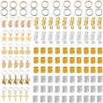 thumbnail image 1 of Ensemble d'Accessoires pour Cheveux en Papier d'Aluminium de 150 Pièces, 1 of 5
