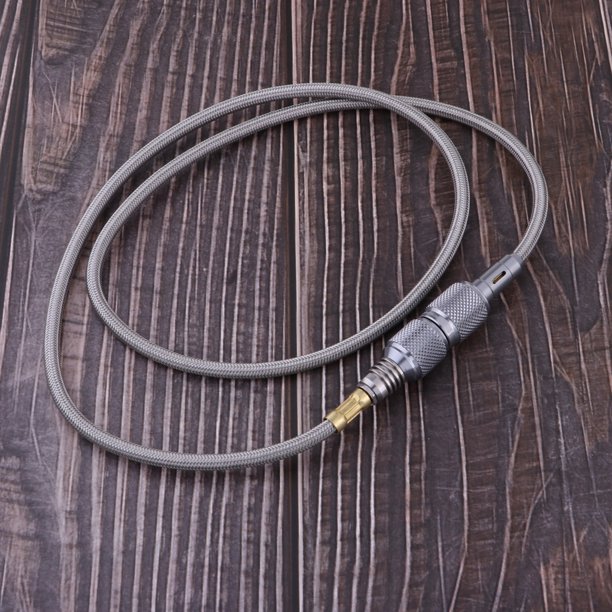 Adaptador De De Propano Tubo De Conversión Accesorios De De Al Aire Libre Senderismo Picnic BBQ Accesorios De cm Baoblaze Adaptador de la manguera de gas de la estufa para acampar