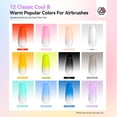 thumbnail image 4 of Set de esmaltes de uñas en gel SAVILAND Airbrush, 12 colores, 30 ml, a base de agua, 4 of 8