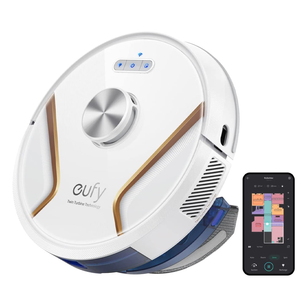 eufy RoboVac X8 Hybrid, Robot Vacuum Mop cleaner, iPath Laser