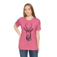 thumbnail image 6 of Antelope With Glasses Fashion Unisex Jersey Short Sleeve Bella Canvas  Tee, 6 of 12
