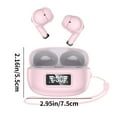thumbnail image 2 of Auriculares Bluetooth Inalámbricos Bluetooth 5.3 en Oído Auriculares Inalámbricos con Batería, Pantalla Digital, Reducción de Ruido Inteligente, Auriculares Multifuncionales Impermeables de Subwoofer, 2 of 8