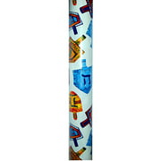 Jillson & Roberts Holiday Hanukkah Dreidel Spin Jumbo Gift Wrap - 10' x 30"
