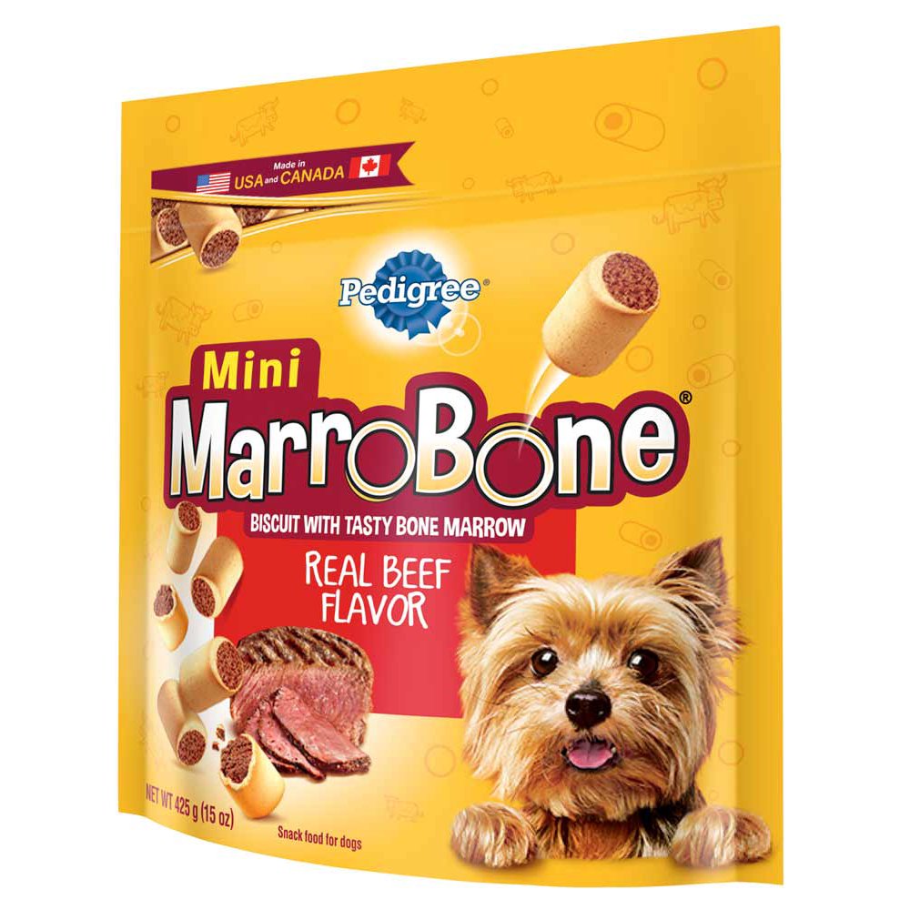PEDIGREE MARROBONE Real Beef Flavor Toy/Small Snacks for Dogs 15 Ounces