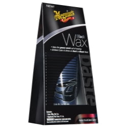 Meguiar’s Black Wax – Black Car Wax Creates Deep Reflections and Gloss – G6207, 7 (Best Car Wax For New Black Cars)