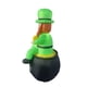 thumbnail image 4 of Xihbxyly Hombre Inflable Del Día de San Patricio, Decoración con Luz Led, Diseño Autoinflable, Decoración para Patio, Jardín, Fiesta, Interior y Exterior, Tamaño de 1,8 M, Fácil Almacenamiento, 4 of 7
