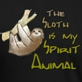 thumbnail image 3 of CafePress - The Sloth Is My Spirit Animal T Shirt - Mens Tri-blend T-Shirt, 3 of 4