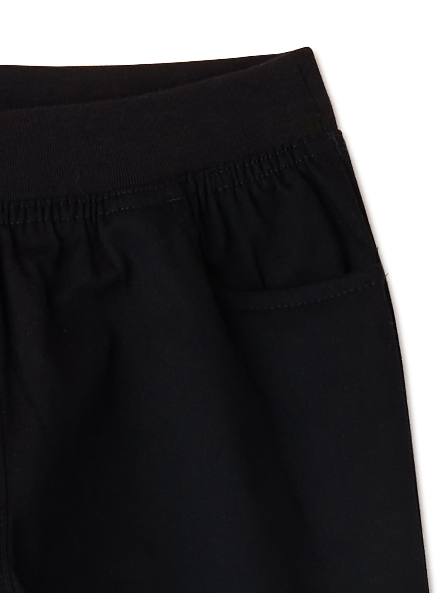 Wonder Nation Girls School Uniform Pull On Pants, Sizes 4-16 & Plus