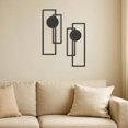 thumbnail image 4 of 2 pcs Set Minimalist Metal Wall Art - Abstract Vertical Sculptures for Modern Home Decor, Bedroom, Living Room & Office |Stylish Metal Wall Decor,room decor，halloween decor，home decor，bathroom decor, 4 of 13