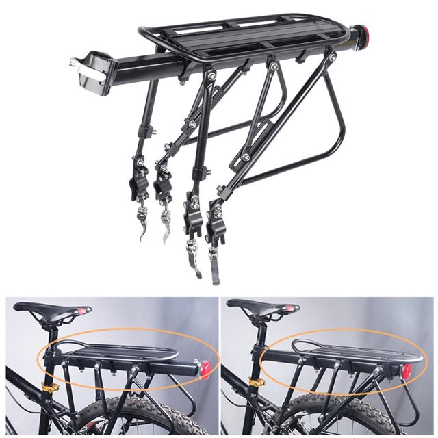 VONKY Bike Rear Seatpost-Mounted Outdoor Luggage Cargo Rear Holder Rack Half Quick Mount Full Quick Mount