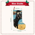 thumbnail image 3 of Lsque Whimsical Cartoon Cow Pattern 18 Inch Christmas Stockings, Festive Holiday Stocking for Christmas Decorations Holiday Decor, 3 of 8