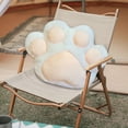 thumbnail image 1 of Adorable Feline Design Cozy Throw Pillow for Desk Rest and Student Warm Hands Comfort Support, 1 of 6