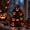 Black, variant on Halloween Decoration LED Pumpkin Night Light, Battery Operated Skull Figurine for Table Shelf Party Decor, Orange, 3.94 Inch