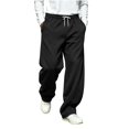 thumbnail image 2 of Frnrwgo Men's Heavyweight Sweatpants Loose Fit Drape Drawstring Elastic Waist Multi-Pocket Winter Streetwear Loungewear Pants, 2 of 9