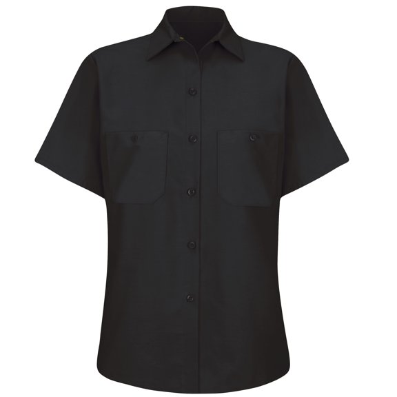Red Kap Women's Short Sleeve Industrial Work Shirt