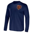 thumbnail image 2 of Men's NFL x Darius Rucker Collection by Fanatics Navy Chicago Bears Team Long Sleeve Pocket T-Shirt, 2 of 3