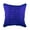 Electric Blue, variant on Pillow Cover, Blue Decorative Pillow Covers For Couch 16x16 inch (40x40 cm), Silk Throw Pillow Covers, Solid Color, Textured, Knots, Modern Designer Pillow - Electric Blue Knots