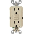 thumbnail image 1 of Leviton R01-GFNT1-0KI 15 Amp Ivory Smartlock Pro Self-Test GFCI, 1 of 2