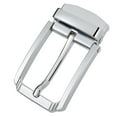 thumbnail image 1 of Hebilla de cinturón de aleación de lujo para cinturón de 33 mm a 34 mm, reemplazo informal de negocios para hombres Plata, 1 of 9