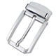 thumbnail image 1 of Hebilla de cinturón de aleación con pasador, hebilla de cinturón de moda para hombre, hebilla de pasador rectangular, pasador único Plata, 1 of 9