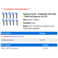 thumbnail image 2 of Ignition Coil Kit - Compatible with 2006 - 2008 Ford Explorer 4.6L V8 2007, 2 of 2