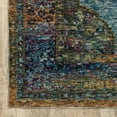 thumbnail image 3 of Oriental Weavers Andorra Area Rug - 7139A - 7'10" x 10'10" - in Blue/ Multi - Vintage Inspired, Stain Resistant, Family and Pet Friendly , Dining, Living Room Rug, 3 of 5