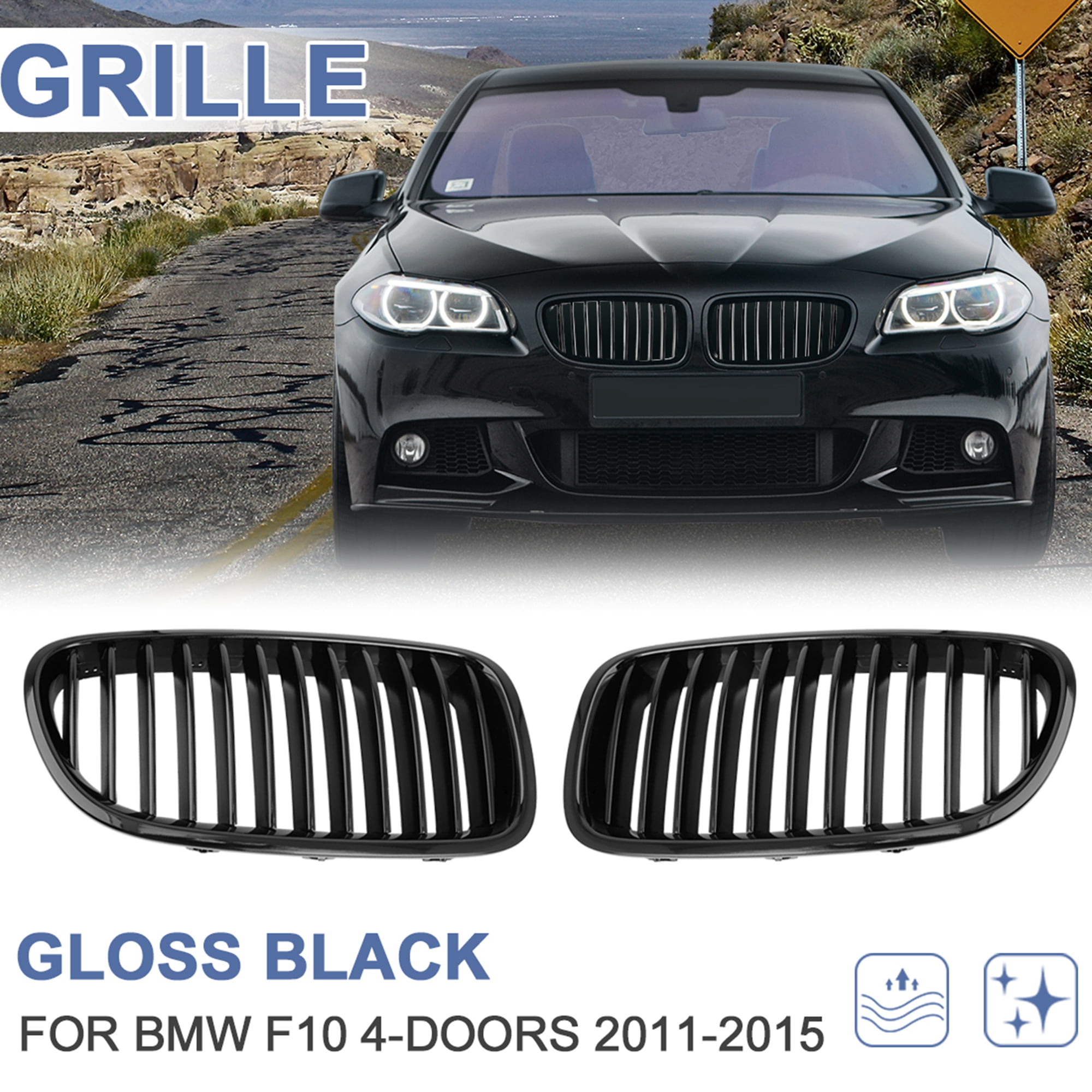 Interior Door Window Lift Regulator Cover Trim For BMW 5 series F10 2011-2015